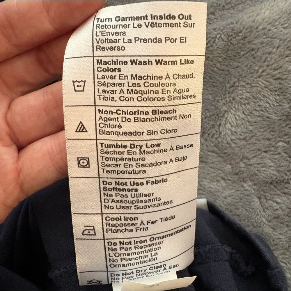 Carhartt Men's Loose Fit Logo Graphic T-Shirt Size M Navy Blue 100% Cotton - Picture 7 of 9